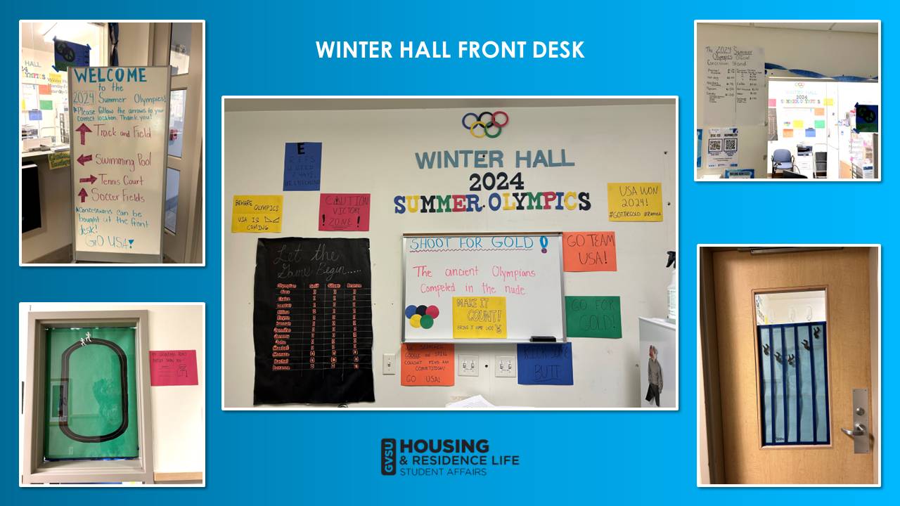 Winter Hall Front Desk
